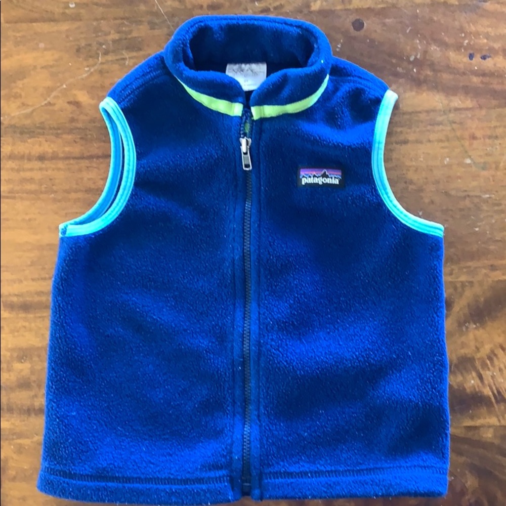 Toddler Patagonia fleece vest